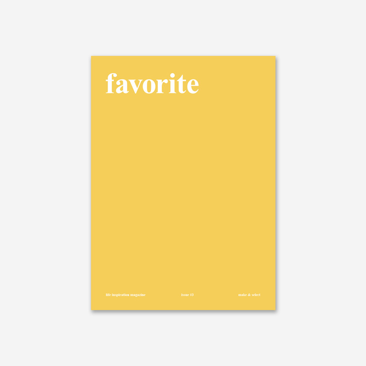 Favorite Magazine Vol.3