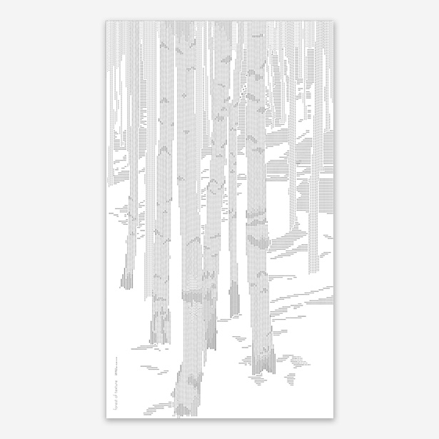 forest of texture-poster C