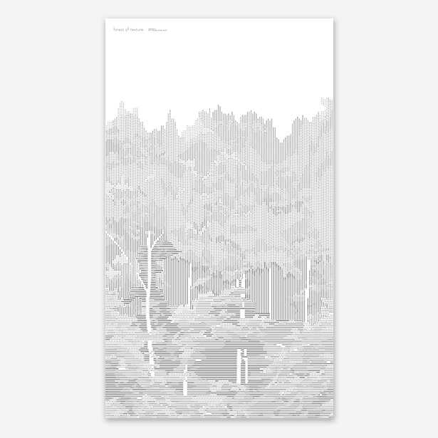 forest of texture-poster A