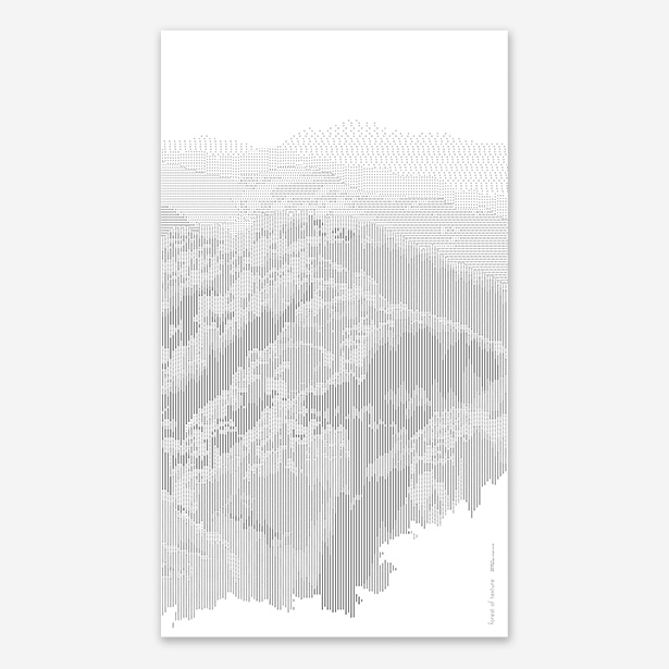 forest of texture-poster B